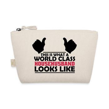 world class househusband - Organic Pouch - nature - Front