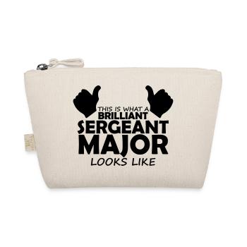 brilliant sergeant major - Organic Pouch - nature - Front