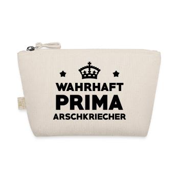Arschkriecher Arschkriecherin Heuchler Heuchlerin - Bio-Täschchen - Natur - Vorne