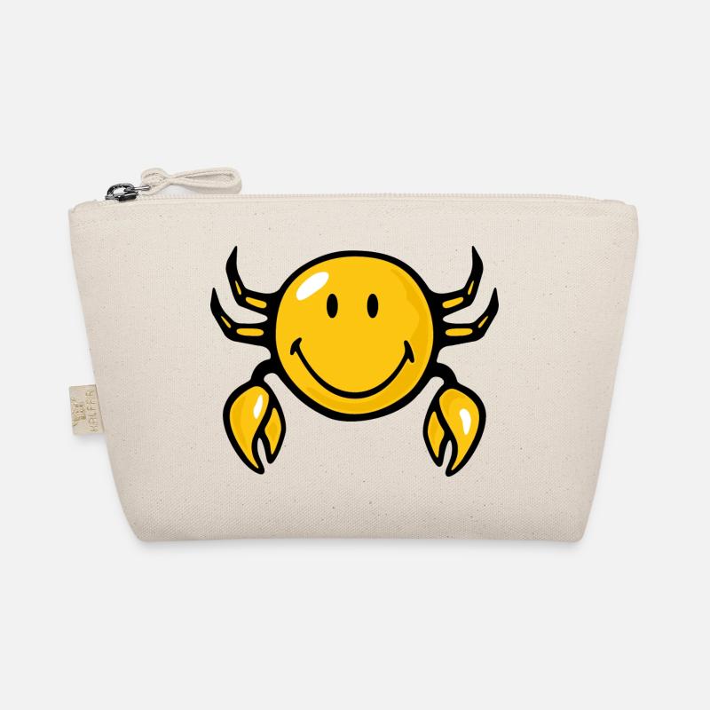 Smiley Crab Bio-Täschchen
