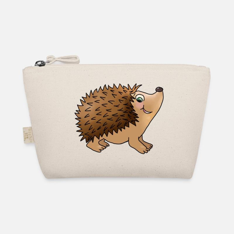 Freundlicher Igel Bio-Täschchen