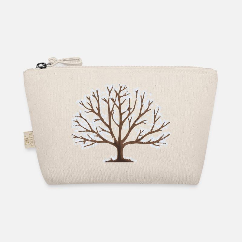 Baum im Winter Bio-Täschchen