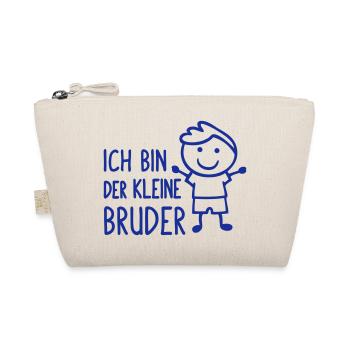 Der kleine Bruder - Bio-Täschchen - Natur - Vorne