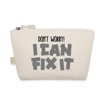 Don't worry! I can fix it - Duct tape - Organic Pouch - nature - Front