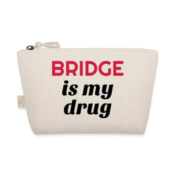 Bridge / Kartenspiel / Brettspiel / Whist - Bio-Täschchen - Natur - Vorne