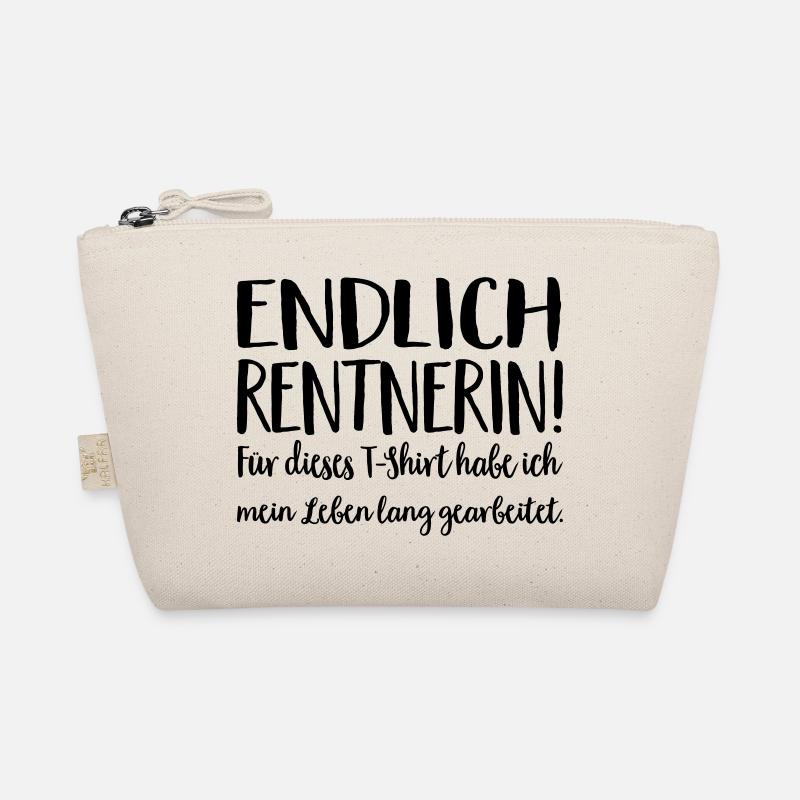 Rentnerin - Bio-Täschchen - Natur