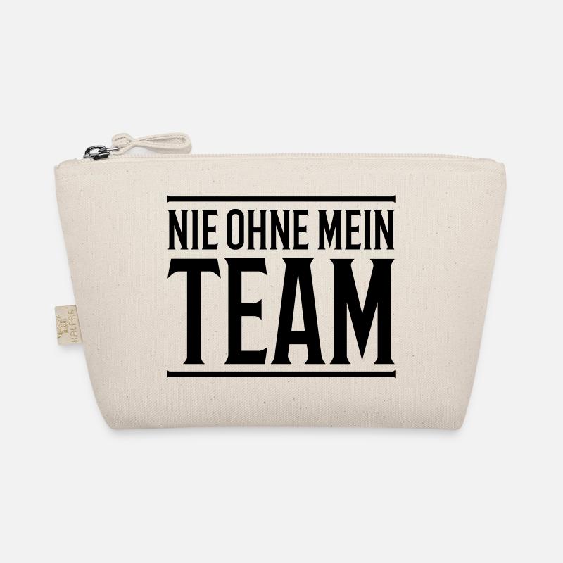 team nie ohne design Bio-Täschchen