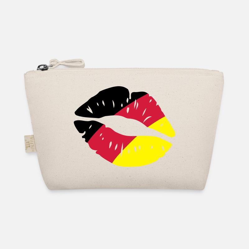 germany kiss lips Bio-Täschchen