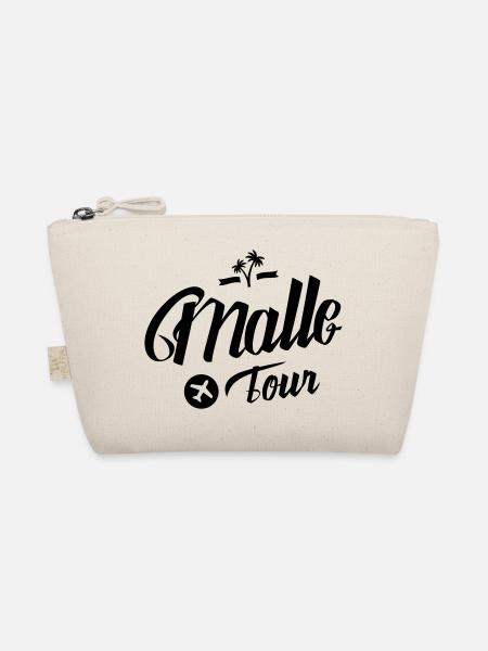 malle tour - Bio-Täschchen - Natur - Vorne