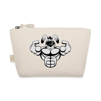 strong_bunny_002 - Bio-Täschchen - Natur - Vorne