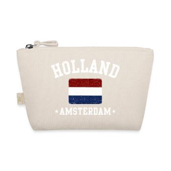 Holland Amsterdam Emblem - Organic Pouch - nature - Front