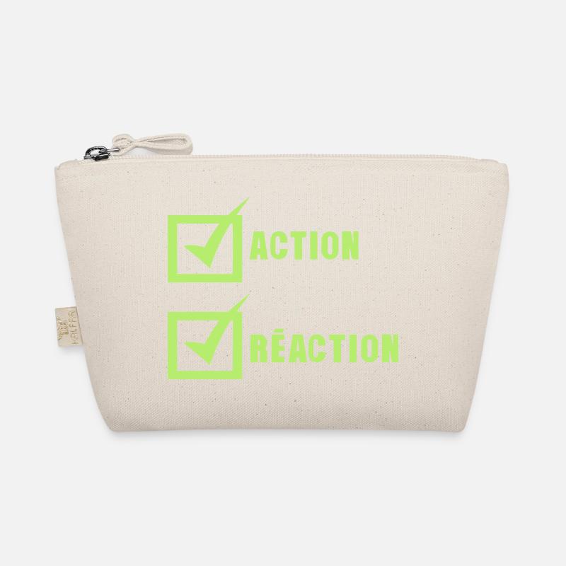 valid reaction action case Organic Pouch