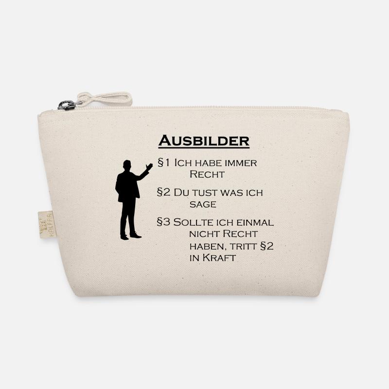 Ausbilder Geschenk - Bio-Täschchen - Natur