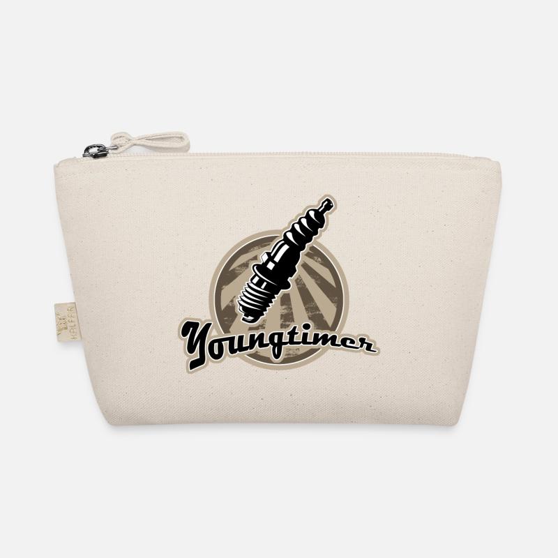 Youngtimer spark plug retro Organic Pouch