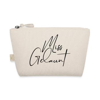 Miss Gelaunt - Launisches Wortspiel - Bio-Täschchen - Natur - Vorne