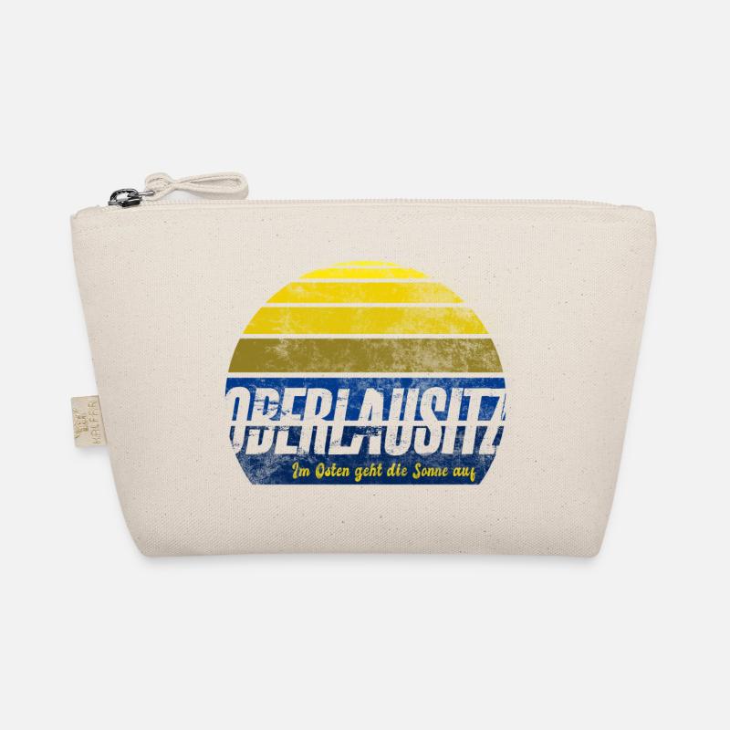 Oberlausitzer Sonnenaufgang - Bio-Täschchen - Natur