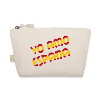 Yo Amo Espana / Ich Liabe Spain / I Love Spain - Organic Pouch - nature - Front