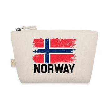 Nordic Grunge Norway Flag - Organic Pouch - nature - Front