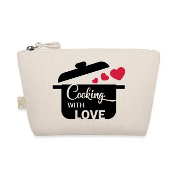 Cooking with love - Organic Pouch - nature - Front