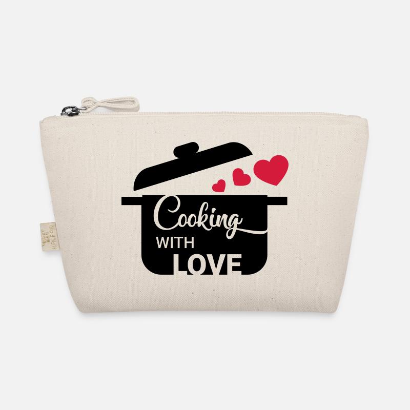 Cooking with love - Organic Pouch - nature