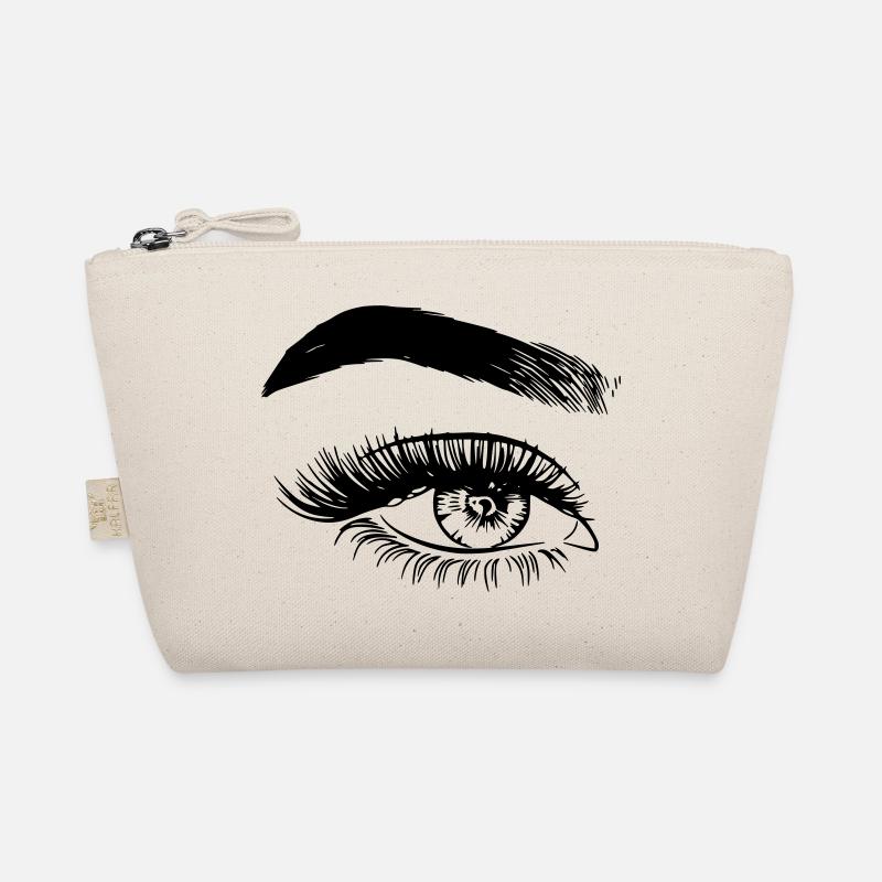 Auge links Geschenk Geschenkidee Bio-Täschchen