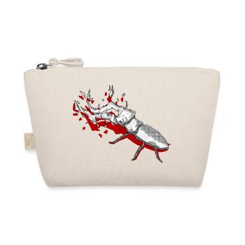 roter Drachen - Bio-Täschchen - Natur - Vorne