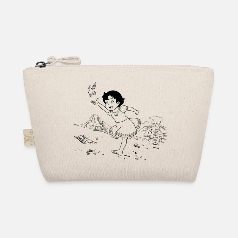 Heidi Runs With Butterfly Organic Pouch