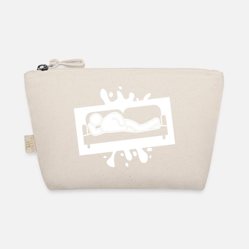 Couch Sleeping Sofa Tired Icon Organic Pouch