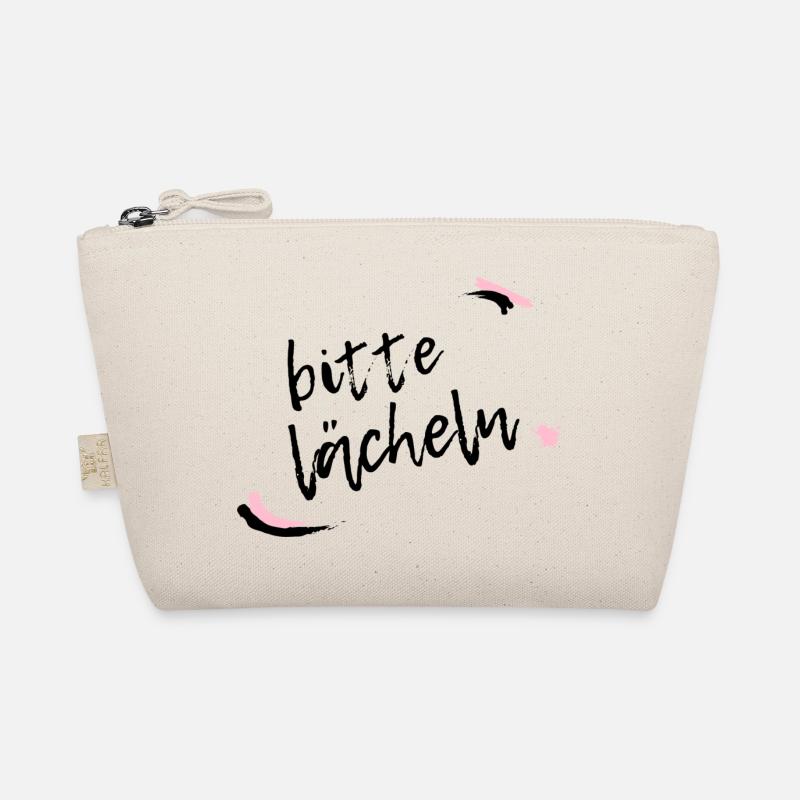 Bitte lächeln Bio-Täschchen