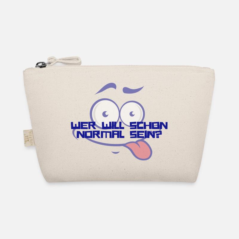 Wer Will Schon Normal Sein Bio-Täschchen