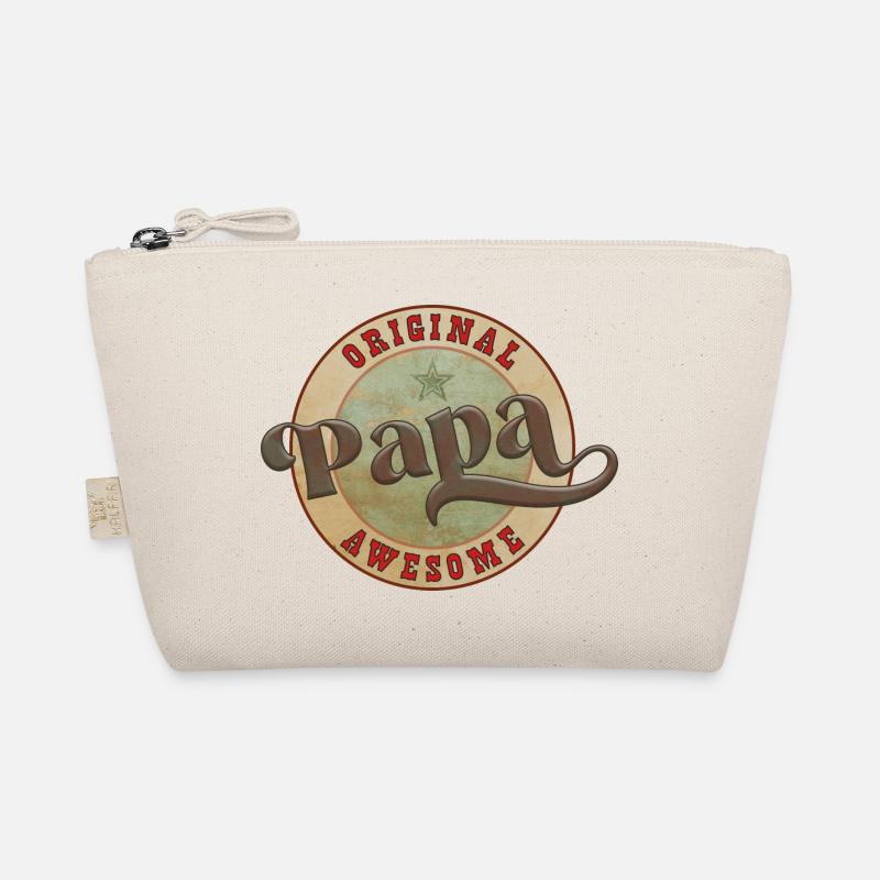 awesome Papa, Daddy, dad, Vater Bio-Täschchen