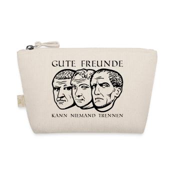 Triumvirat - Gute Freunde kann niemand trennen - Bio-Täschchen - Natur - Vorne