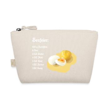 Senfeier Rezept - Bio-Täschchen - Natur - Vorne