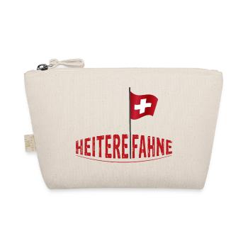 Heiterefahne mit Schweizerfahne, Berndeutsch - Bio-Täschchen - Natur - Vorne