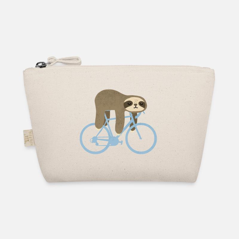 Faultier Fahrrad Bio-Täschchen