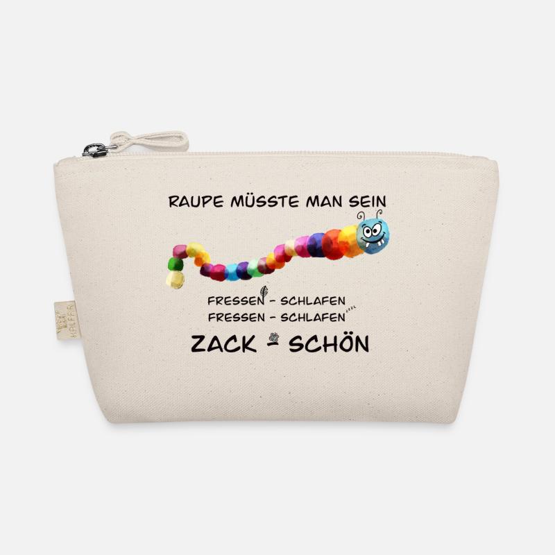 Raupe müsste man sein - Bio-Täschchen - Natur