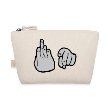 Fuck You - Bio-Täschchen - Natur - Vorne