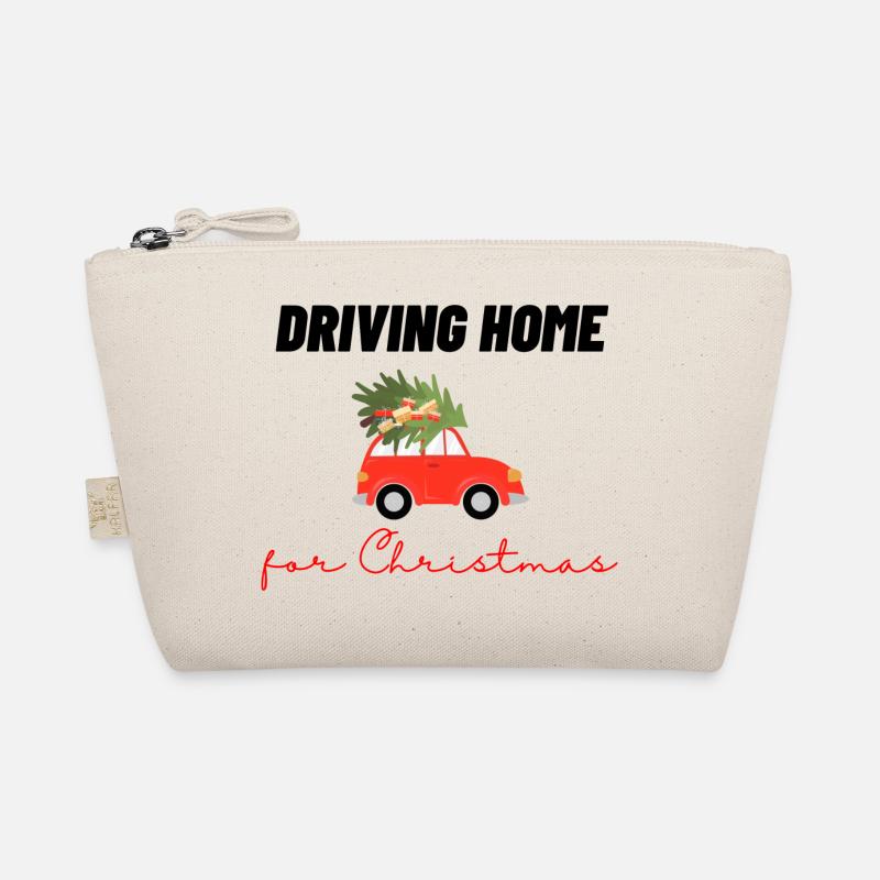 Driving home for christmas - Bio-Täschchen - Natur