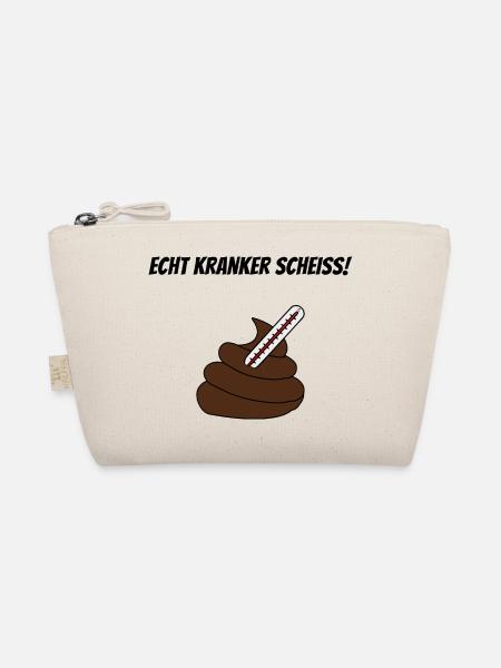 Kranker Scheiss - Bio-Täschchen - Natur - Vorne