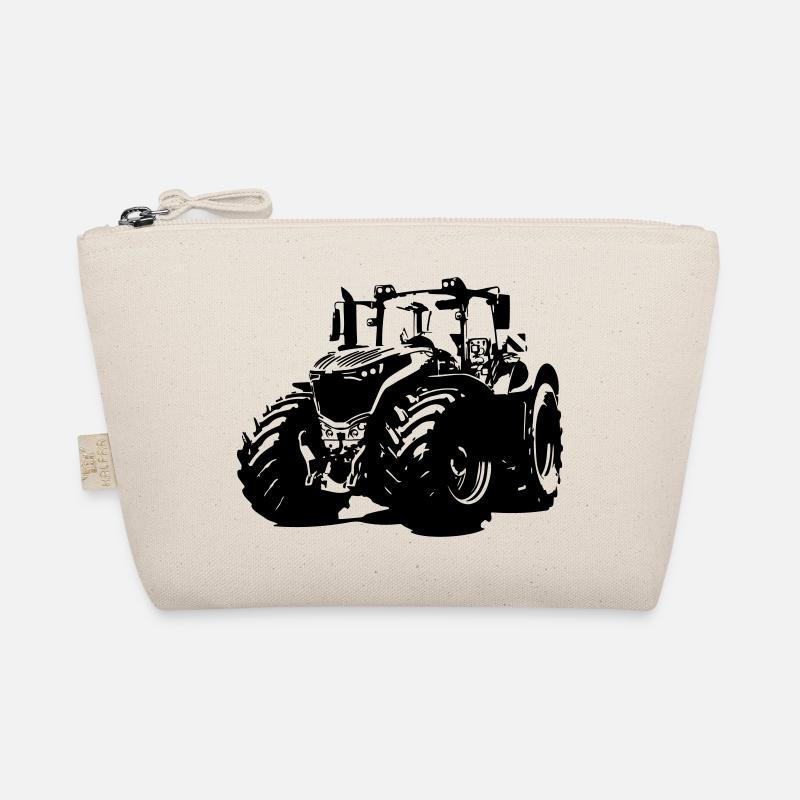 Tracteur allemand robuste avec des jantes rouges Trousse biologique