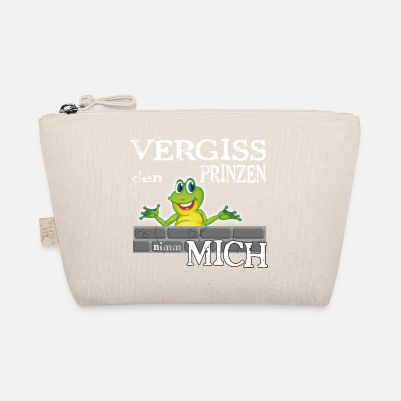 Frosch König textile Geschenkidee Bio-Täschchen