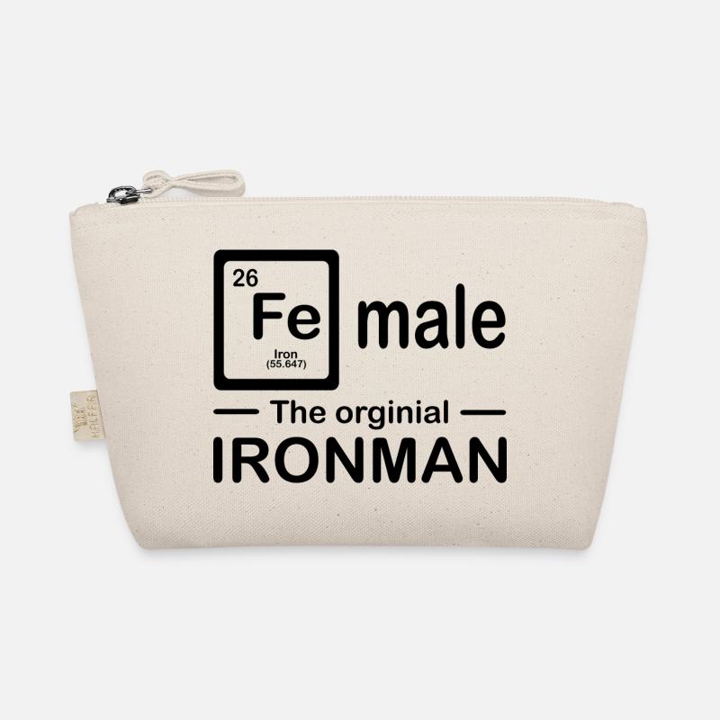Triathlon Swim Bike Run - Bio-Täschchen - Natur