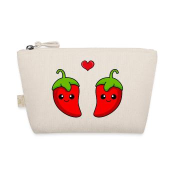 Chilli Couple Love Comic - Trousse biologique - nature - Devant