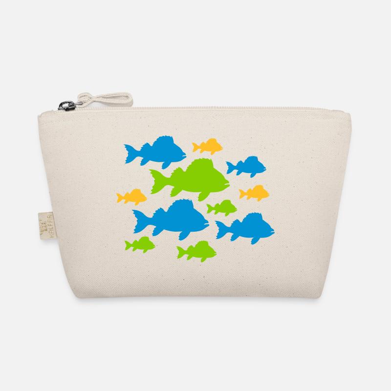 Colorful fish patterns Organic Pouch