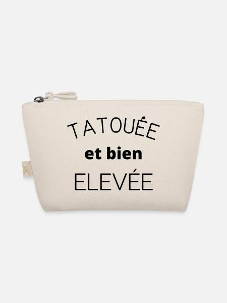 tatouée et bien élevée - Trousse biologique - nature - Devant