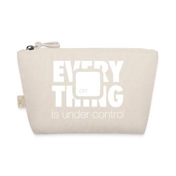 Under ctrl (dark) - Organic Pouch - nature - Front
