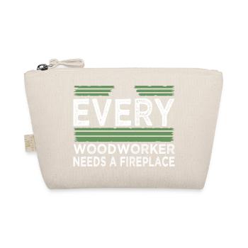 bday carpenter blague génial abattage anniversaire - Trousse biologique - nature - Devant