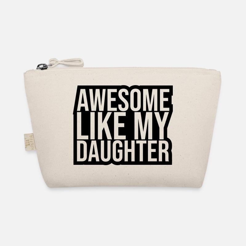 Awesome Like My Daughter Organic Pouch