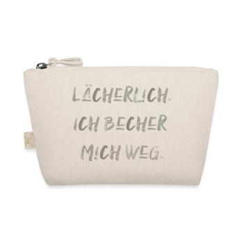 Party feiern Festival bechern saufen Alkohol - Bio-Täschchen - Natur - Vorne