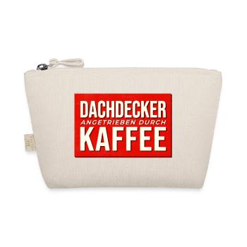 Dachdecker Kaffee Antrieb - Bio-Täschchen - Natur - Vorne